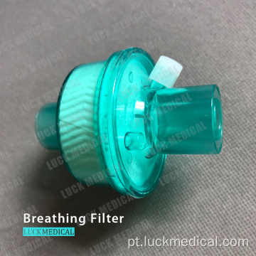 Sistema de respiração HMEF filtro CoVID-19